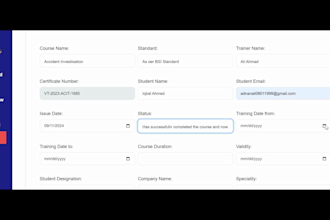 generate pdf after filling HTML form, fillable pdf and qr code using PHP