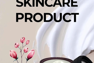 design instagram templates to promote skincare products