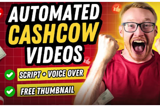 create top 10 or faceless automated cash cow videos for youtube