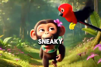 create lifelike 3d ai pixar style cartoon character animations with ai video art