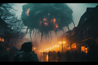 craft a mind blowing ai generated cinematic movie trailer and video in 4k