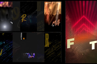 create stunning animated motion flyers