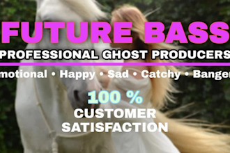 ghost produce an emotional futurebass, melodic bass track