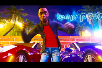 2d music video cartoon animation anime fighting memecoin  cartoon music video