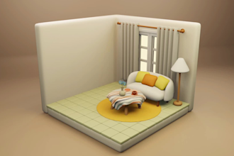 create exceptional 3d isometric animation video