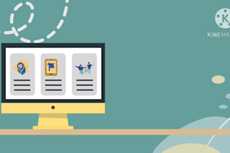 create  lottie animation for your app website icon logo