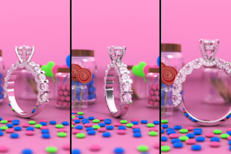 do 3d jewelry animation, model, rendering and animations