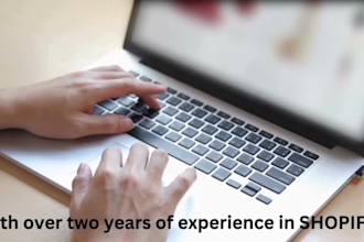 do shopify website design redesign, be shopify expert to migrate shopify help