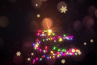 create custom christmas videos for greetings events and promotions