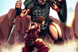 draw your character and concept art, comic cover