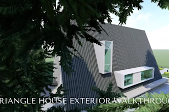 create frame,tiny house and garden pod,office  by revit