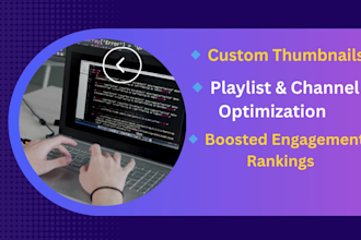 be your youtube SEO expert and grow your channel organically