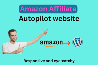 setup amazon affiliate autopilot website shareasale website, affiliate website