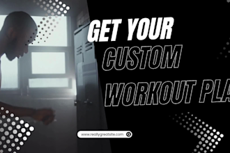 design a custom workout plan
