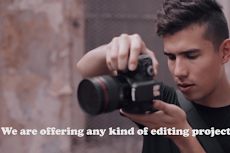 be your professional youtube video editor