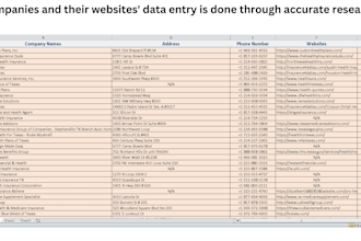 do online research, data entry and, file conversion