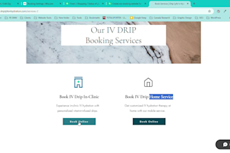 create wix booking website for services and classes