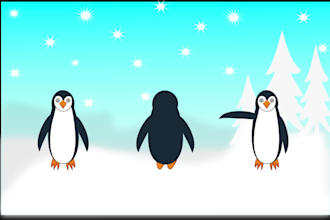 create professional 2d cartoon animation video and puppet