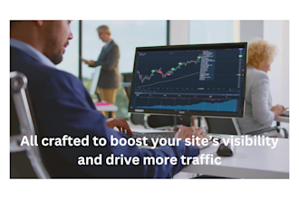 complete monthly SEO service to improve google ranking with onpage, off page