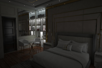 do interior and exterior design,3d modeling and vray render