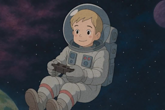 create a custom lofi anime loop animation or aesthetic 2d gif