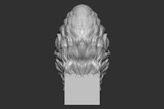 do any models for 3d printing, love to work organic model