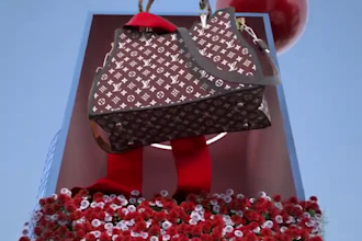 render photorealistic 3d bag animation, backpack design, handbag, purses