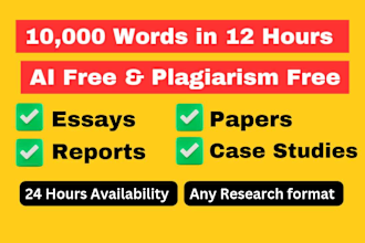 do case study analysis, assignment, apa paper, research summary writing