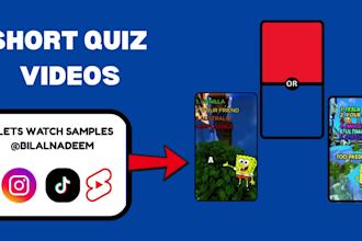 create quiz and trivia shorts for social media