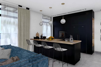 create 3d realistic interior exterior rendering
