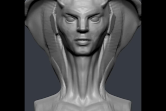 3d sculpting sculpt 3d miniature, action figure character for 3d printing stl