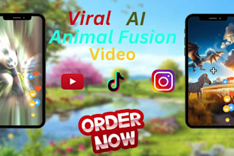 do viral ai hybrid animal fusion videos tiktok youtube reels fusion videos