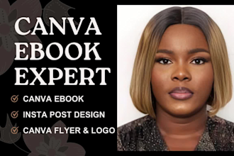be your expert canva designer for eye catching graphics, logo, and canva flyers