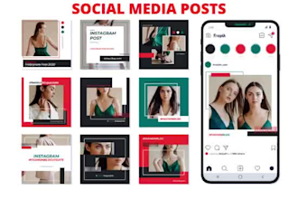 design mind blowing social media posts or stories