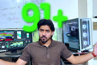 professionally edit your youtube, tiktok, reels, ai videos with fast delivery
