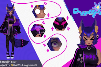 rigged your live2d vtuber model