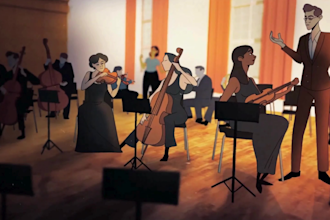 do 2d animated music video, 2d cartoon animation, 2d cartoon music video