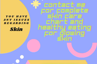 plan skin care chart for you