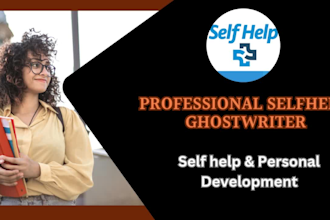 ghostwrite self help, personal development ebook, fiction and amazon kdp ebook