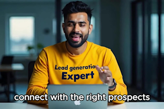 provide niche targeted b2b, linkedin, email leads for sales and marketing