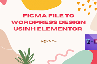 convert figma to wordpress design using elementor