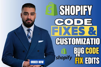 fix wordpress error woocommerce fix elementor bug shopify bug fix shopify expert