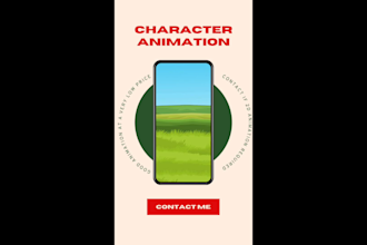 create 2d character animation