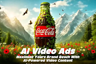 create ai promo videos for product and brand