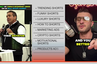 create custom trending youtube shorts and instagram reels