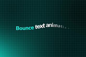 make custom animated text in after effects