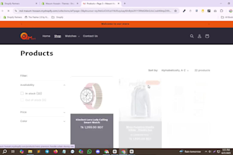 clone shopify website,shopify clone, shopify revamp, design shopify store