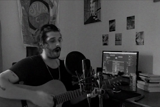 be your male singer, songwriter and guitarist