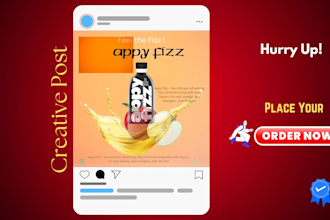 design custom posts for facebook, instagram, linkedin, pinterest , youtube