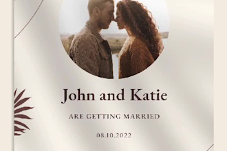 design indian e wedding card with doddle